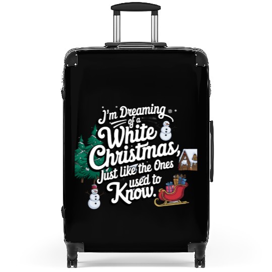 I'm dreaming of a white christmas Suitcases