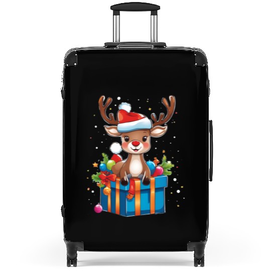 Reindeer Surprise Suitcases