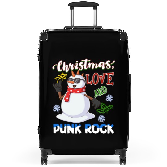 Rocky Christmas: Santa Claus Concert In Punk Rock Suitcases