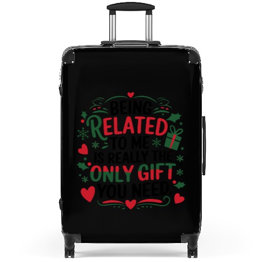 Family Ties Christmas Cheer Suitcases