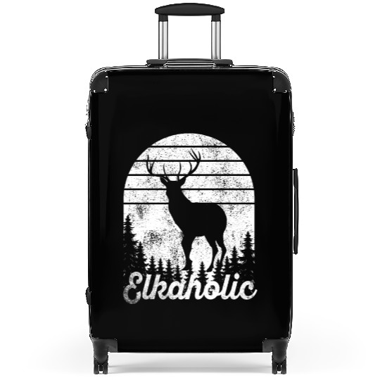 Elk Hunting Elkaholic Hunters Suitcases
