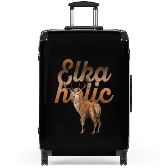 Elk Hunting Elkaholic Hunters Suitcases