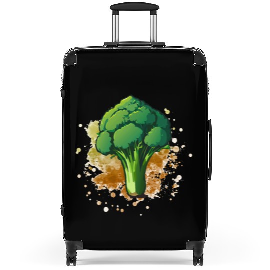 Vegetarian Vegan Broccoli Suitcases