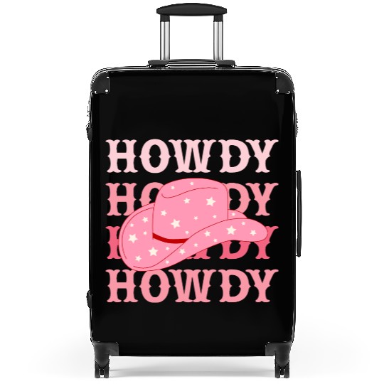 Howdy Cowboy Star Hat Suitcases