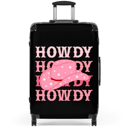 Howdy Cowboy Star Hat Suitcases
