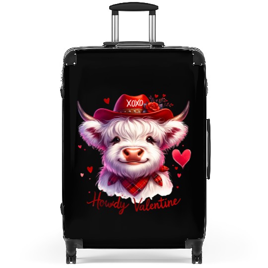 Howdy Valentine, Valentines Day Suitcases
