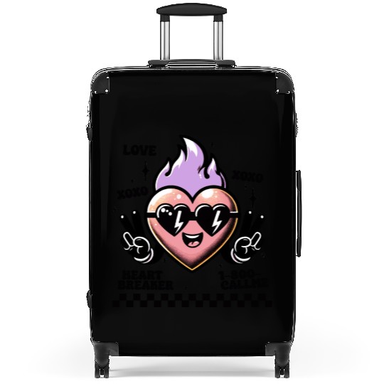 Valentines Day, Valentine Retro Suitcases