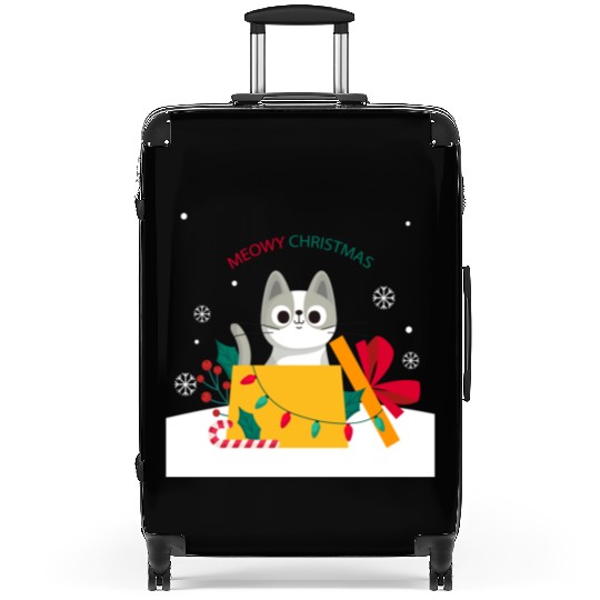 Meowy Christmas Surprise! Suitcases