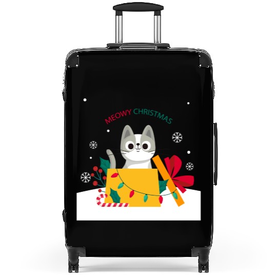Meowy Christmas Surprise! Suitcases