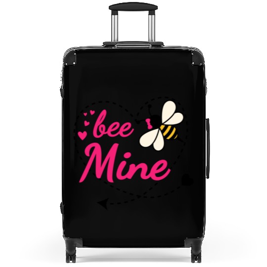 Bee Mine Valentine Suitcases