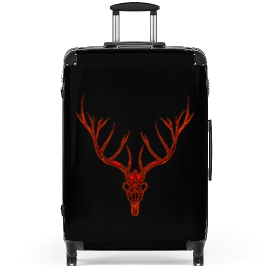 Reindeer Skull 2401 Suitcases