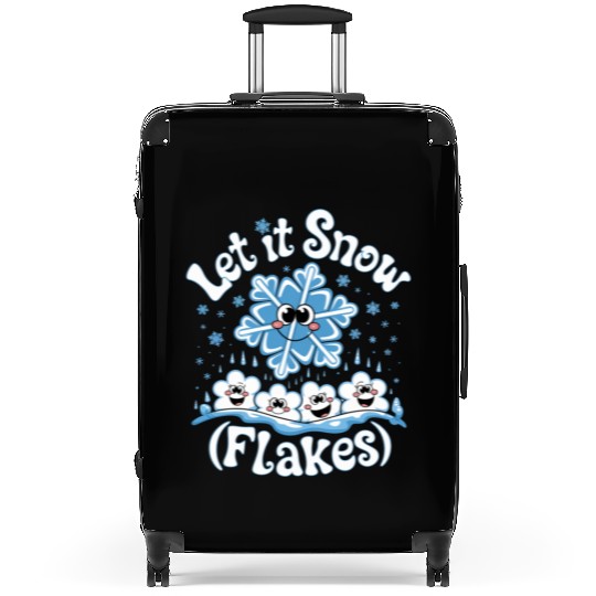 Let It Snow Suitcases