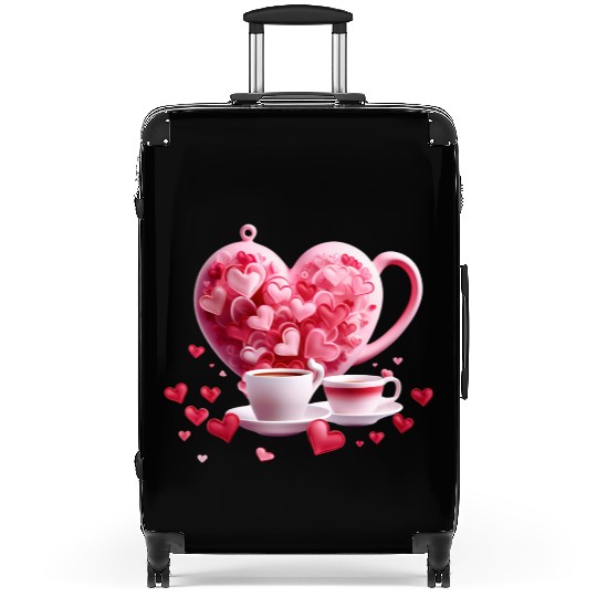 Valentines Day, Valentine Retro Suitcases