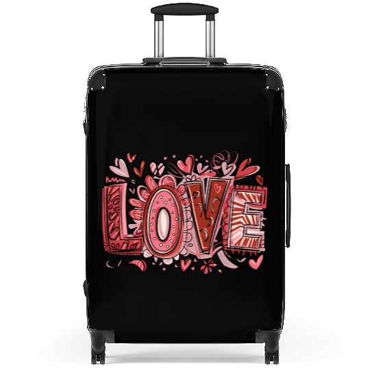 Valentines Day, Valentine Retro Suitcases