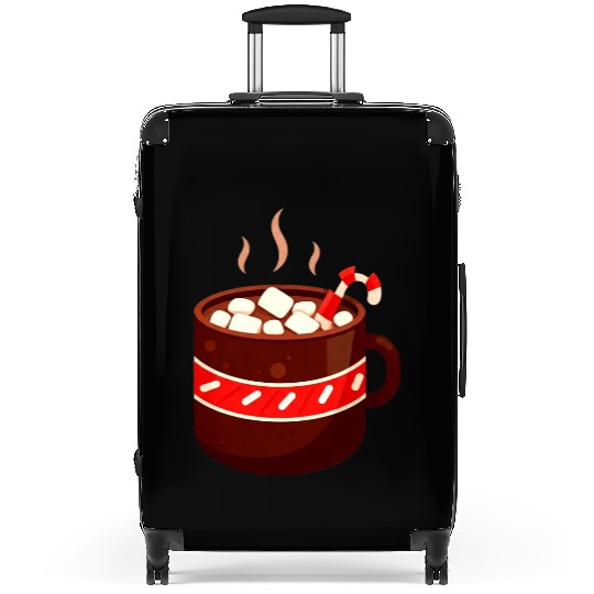 Cozy Hot Chocolate Mug Design Suitcases