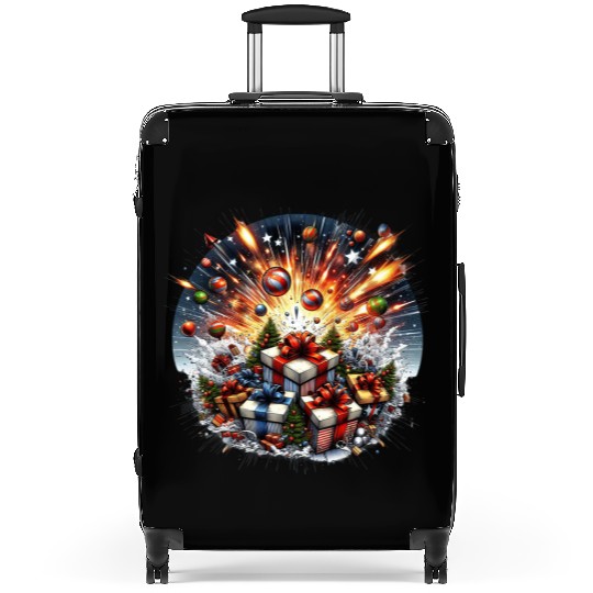 Exploding Presents Fireworks - Christmas Gifts Suitcases