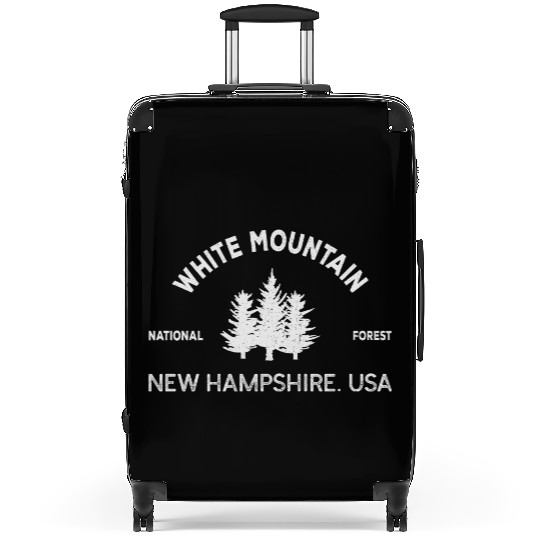 White Mountains Forest Nature New Hampshire Suitcases