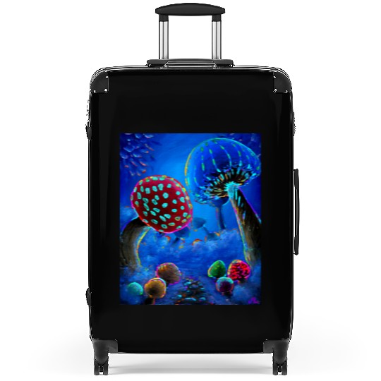 Mushroom Path Suitcases