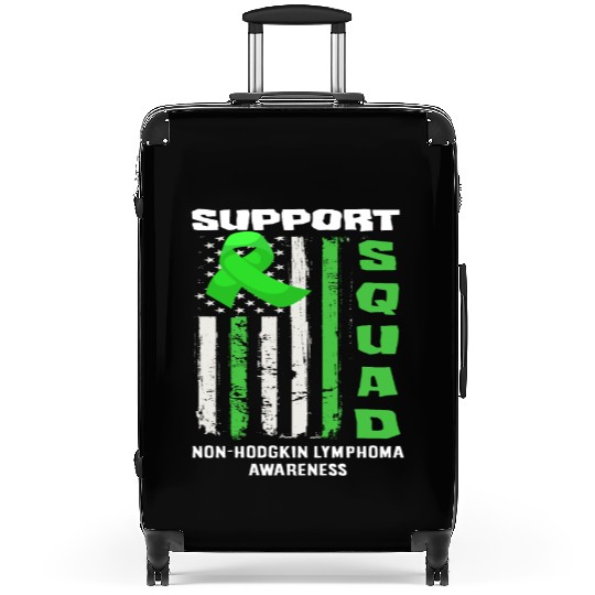 Non-Hodgkin Lymphoma Awareness Support Squad Suitcases