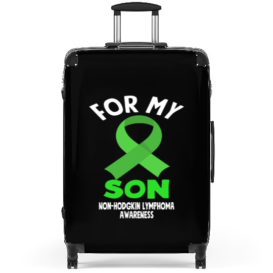 Non-Hodgkin Lymphoma Awareness For My Son Suitcases