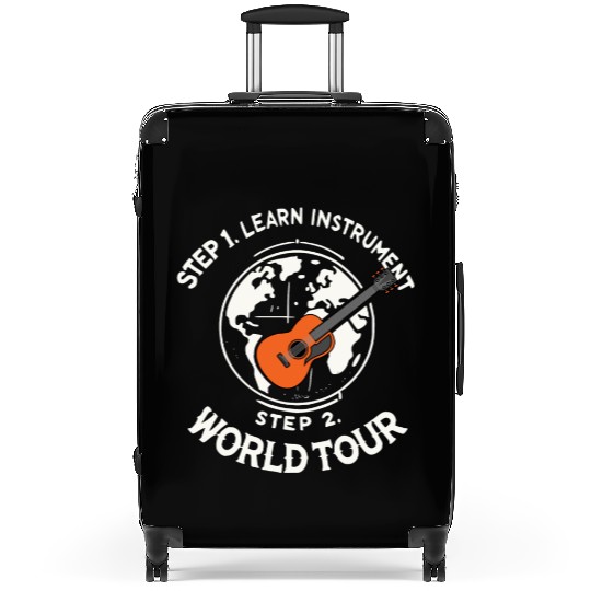 Step 1 Learn instrument Step 2 World Tour Suitcases