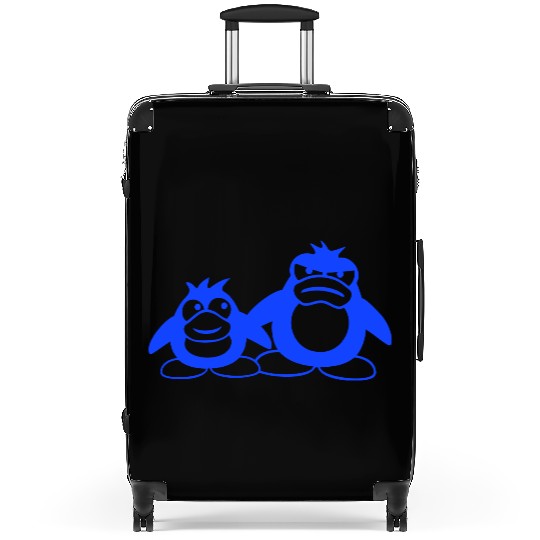 Penguin Two Friends 2 Team Big Brother Angry Crew Suitcases