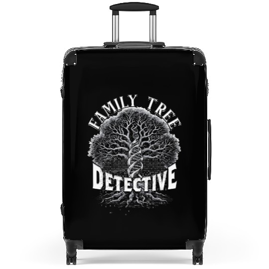 Genealogy Genealogist Family Tree Detective Suitcases