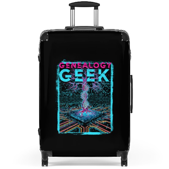 Genealogy Genealogist Ancestry Genealogy Geek Suitcases