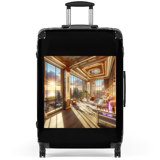 SD Tan Lines Salon Suitcases