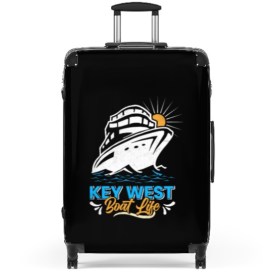KEY-WEST BOAT LIFE Sailing Florida Keys West Keys Suitcases
