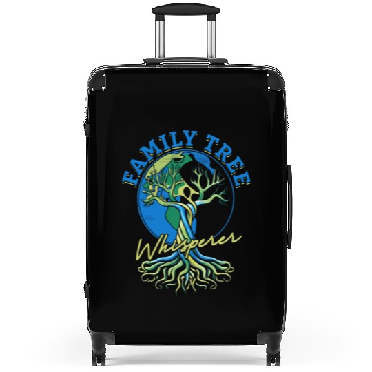 Genealogy Genealogist Family Tree Whisperer Suitcases