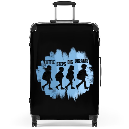 Little Steps Big Dreams Inspirational Design Suitcases