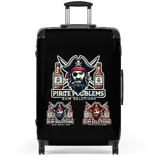 Pirate Problems Rum Solutions Suitcases