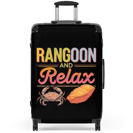 Crab Rangoon Lover American Chinese Sea Food Suitcases