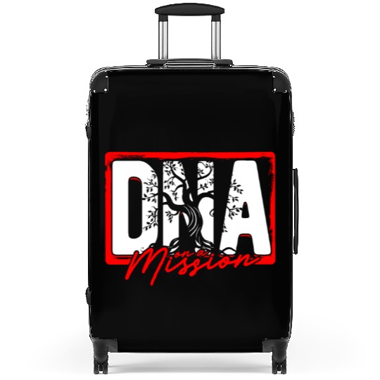 Genealogy Genealogist DNA On A Mission Suitcases