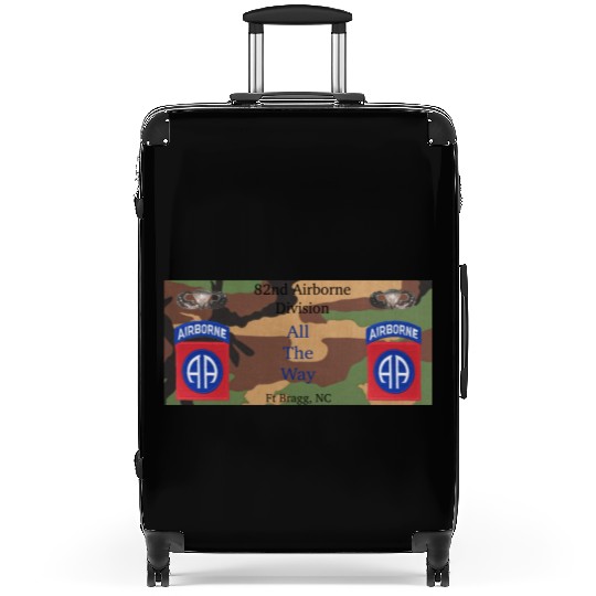 This 82nd Airborne All the Way gift for veterans Suitcases