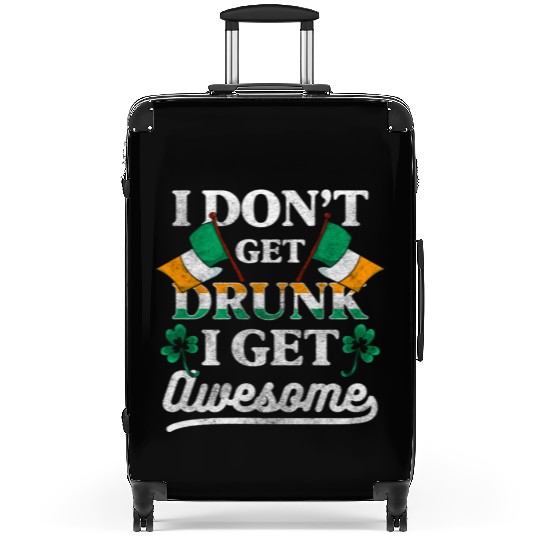 Ireland Vacation Ready Journey St. Patrick Suitcases