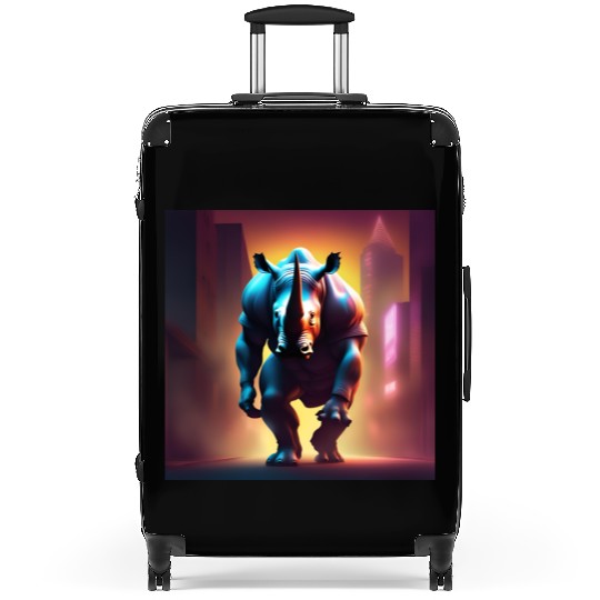 Human Rhino Mutant Suitcases