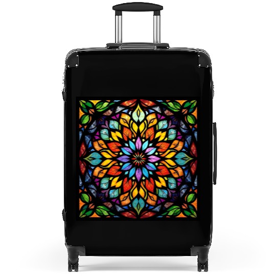 Stained glass window Suitcases