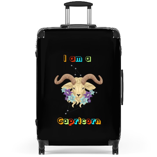 I am a Capricorn Suitcases