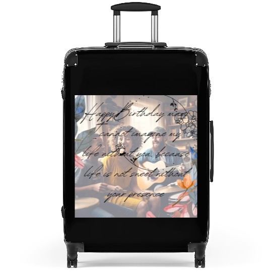 Happy Birthday mam Suitcases