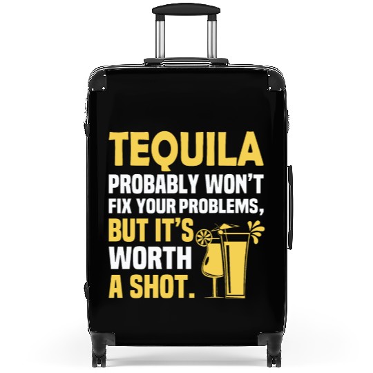 Tequila Probably Won't Fix Your Problems, But It's Suitcases