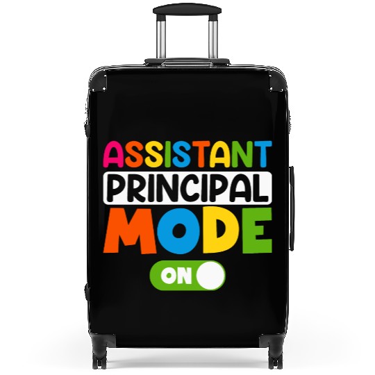 Assistant Principal Mode On 100 days of school Suitcases