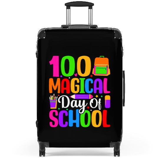 100 Days of School Suitcases