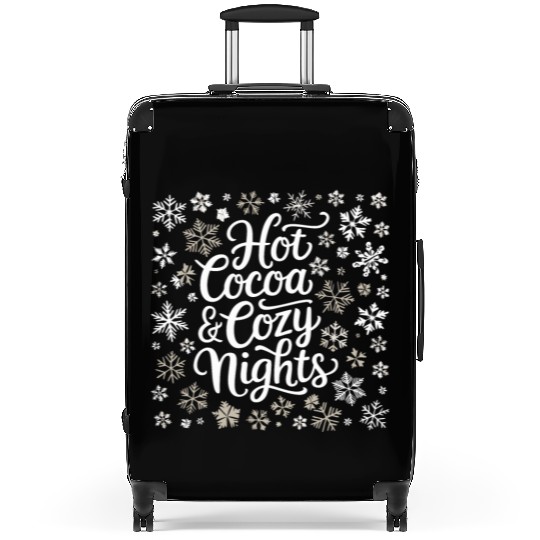 Hot Cocoa & Cozy Nights - Winter Wonderland Suitcases