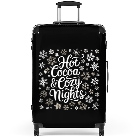 Hot Cocoa & Cozy Nights - Winter Wonderland Suitcases