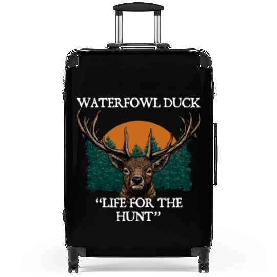Waterfowl Duck Live for Hunt Cast Around Hunting Suitcases