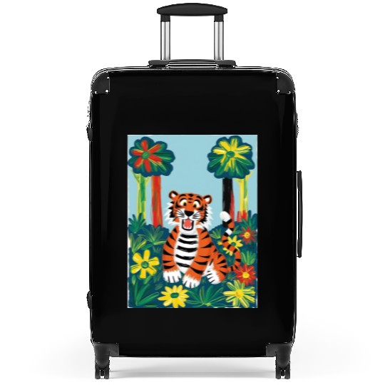 Surprising tiger Suitcases