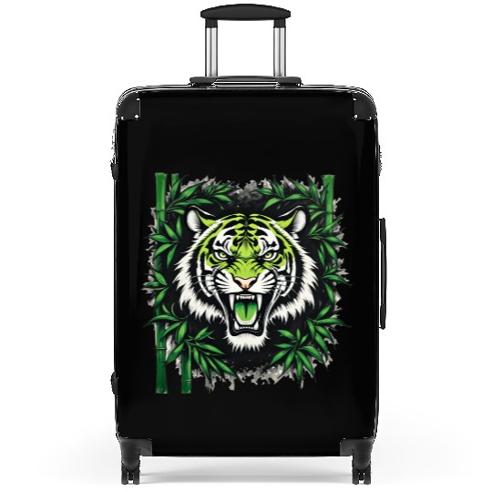 Roaring Bamboo Tiger Suitcases