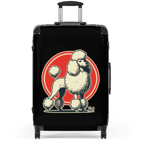 Majestic Poodle Suitcases